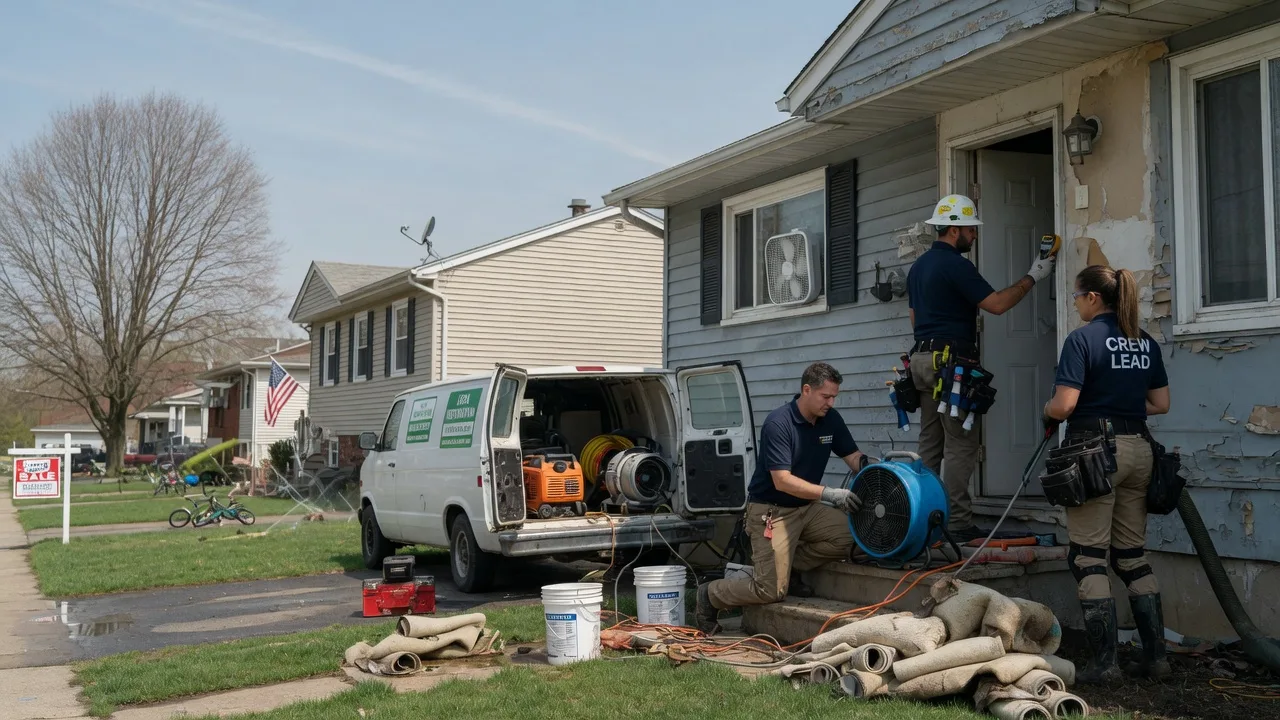 Flood Cleanup in Clutier, IA near me