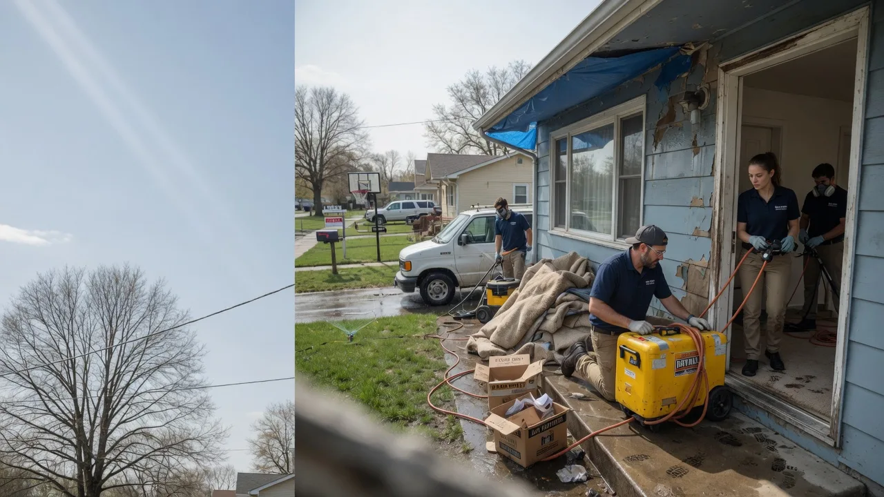 Basement Flood Cleanup in Clutier, IA near me